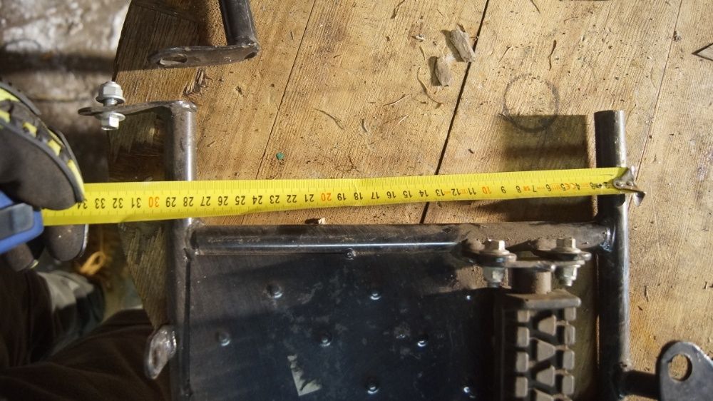 Quad 125 i 250 podesty podnóżki metalowe