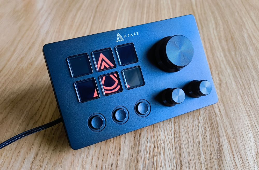 AJAZZ APK03 Stream Deck,  Button Box, makra, SimRacing, OBS,  klawisze