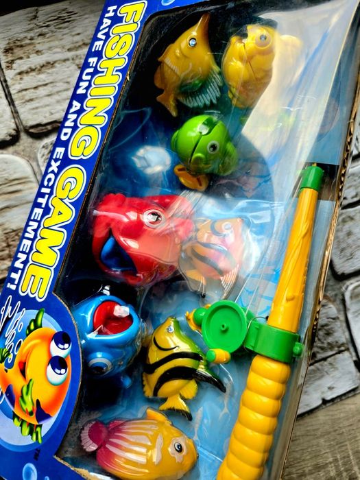Wyprzedaż ! Zabawka powystawowa Łowienie Rybek - zabawki