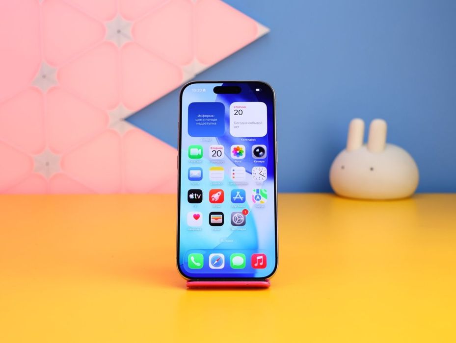 Смартфон Apple iPhone 16 Pro 128GB Natural (183193) Б/У З ГАРАНТІЄЮ