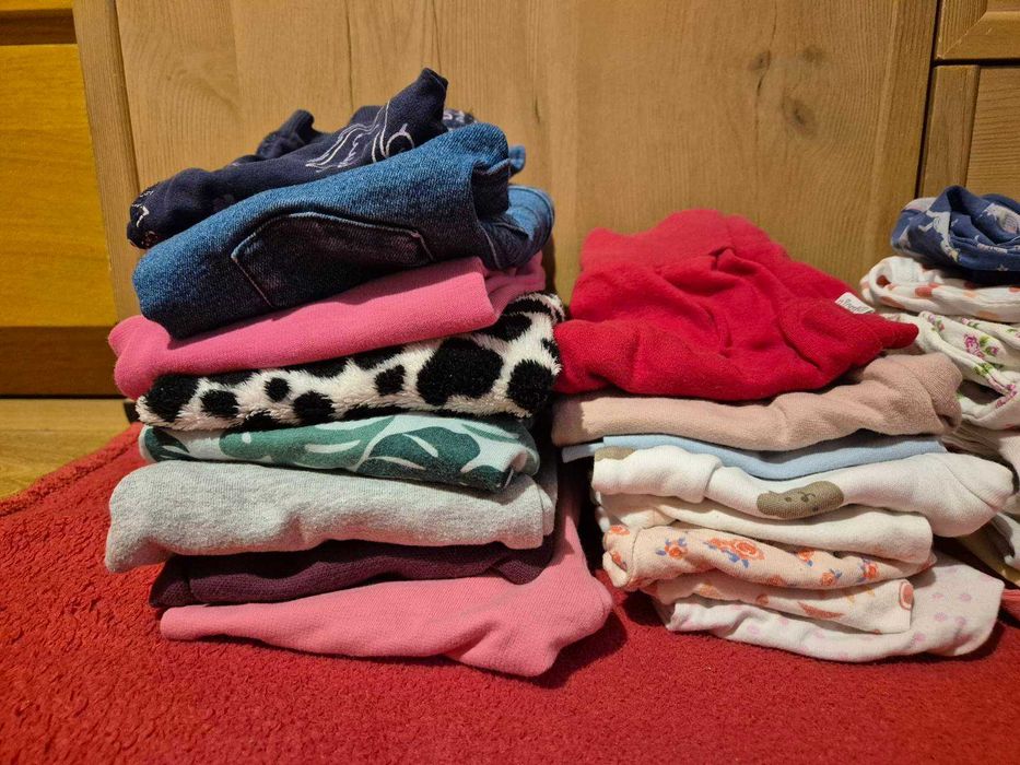 Paka ubranek dla dziewczynki 74