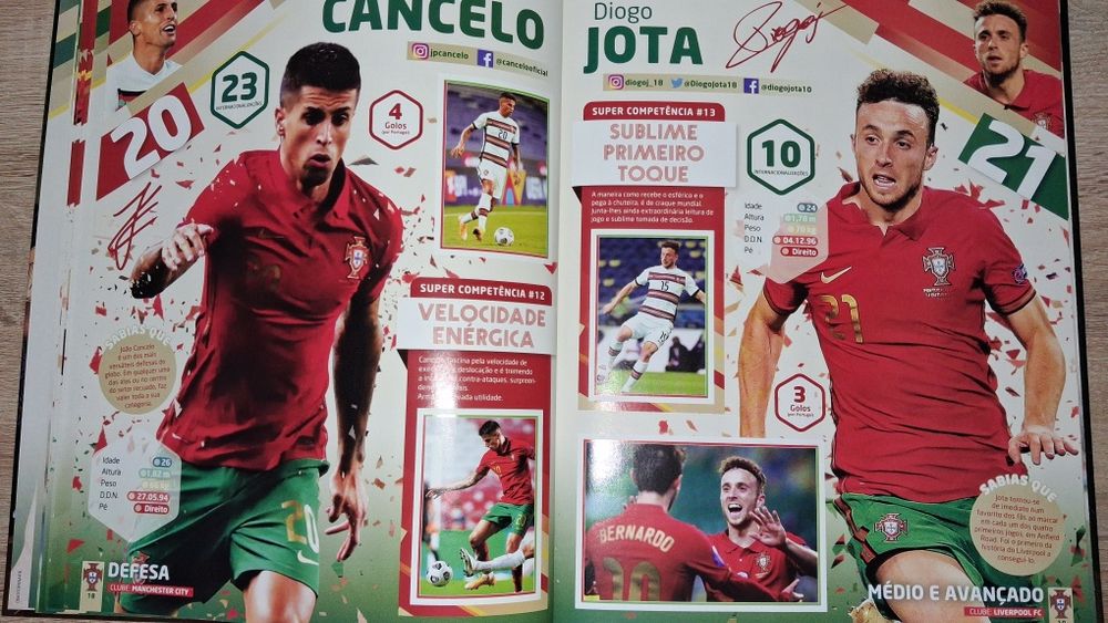 Caderneta "Fome de Vencer" completa