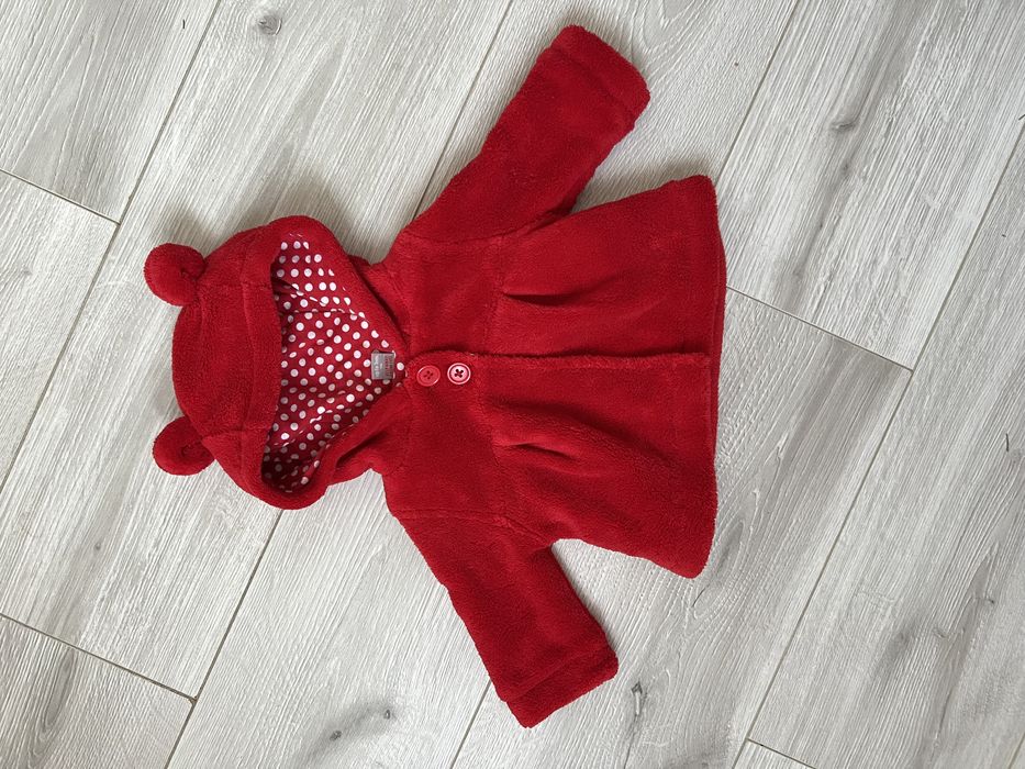 Шубка кофтинка з вушками 50-56