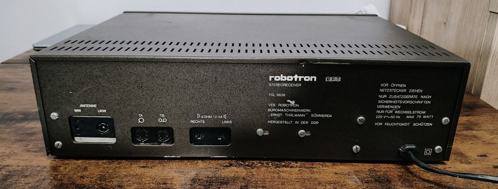 ## Robotron RS 2500 ## amplituner VINTAGE