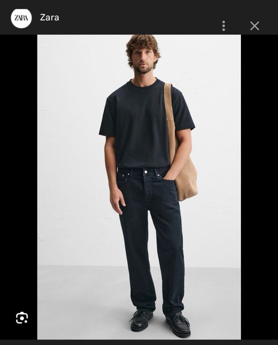 Чоловічі джинси zara
