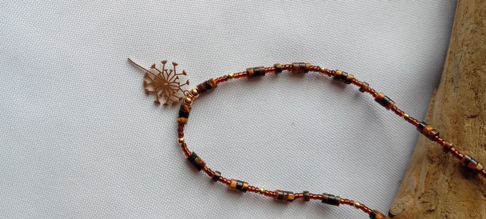 Naszyjnik/Choker kamienie naturalne
