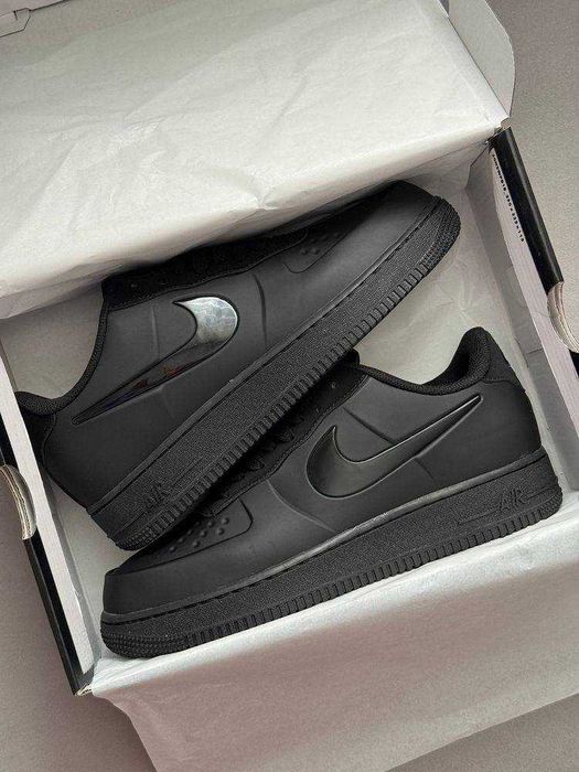 (БЕЗ ПЕРЕДОПЛАТИ)Nike Air Force 1 FOAMPOSITE Black найк айр форс 1