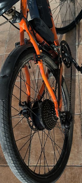 Bicicleta elétrica   ler bem discrição