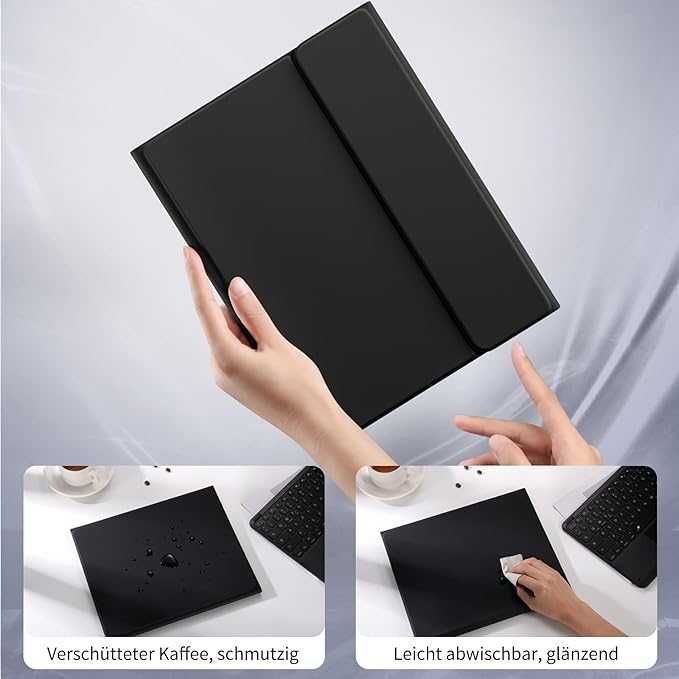 Vobafe Etui z klawiaturą do iPad Air 13" M3 M2, iPad Pro 12.9 3 4 5 6g