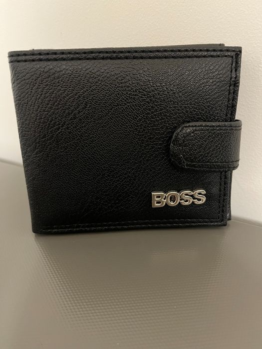 Skórzany Portfel Męski Boss
