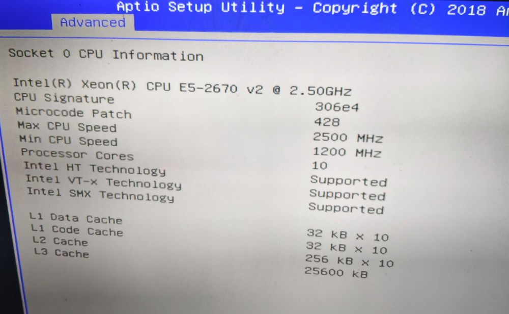Процесор Intel Xeon E5-2670 V2 | X79 LGA2011 | 10яд. 20пот. | s2011