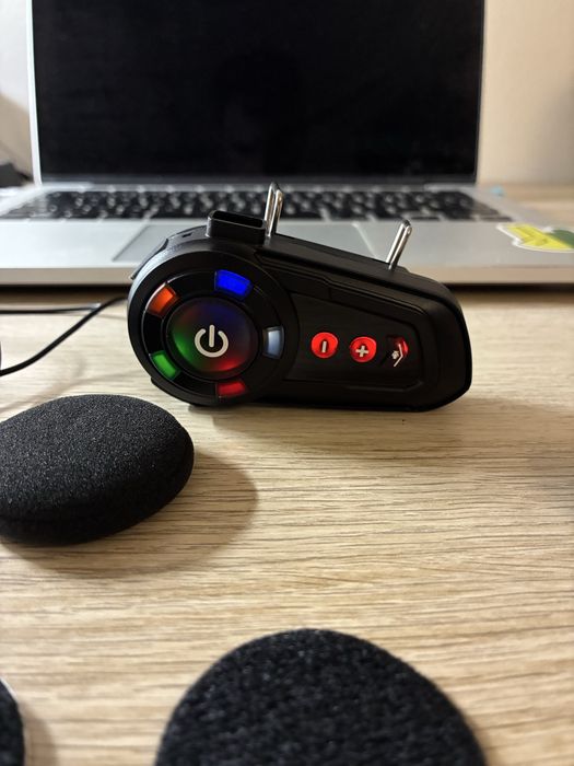 Intercomunicador Bluetooth para capacete de mota