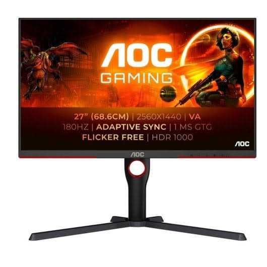 Monitor Gaming AOC Q27G3XMN 27" QHD 180Hz Mini LED HDR1000