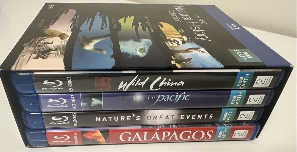 BBC Natural History Blu Ray zestaw