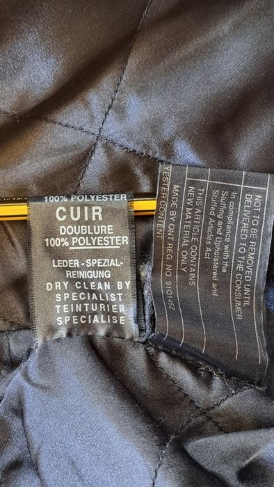 Blusão mulher cabedal tamanho S