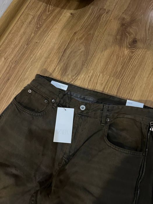 !!!РОЗПРОДАЖ!!! Zara flared baggy zip jeans
