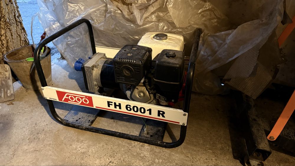 Генератор бензиновий FOGO FH 6001 R (5.6 - 6.2 кВт) двигун Honda