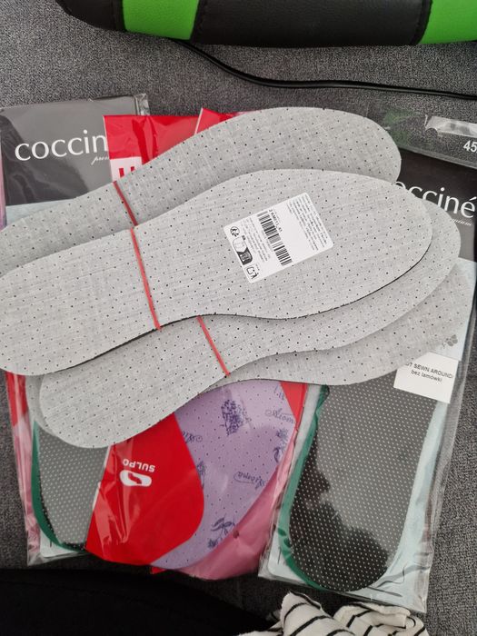 Wkładki do butów zestaw 8 par