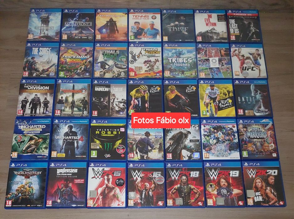 Jogos Ps4 Originais Novos & Usados Ler Anúncio ( Desde 10€) Compatível Com Ps5