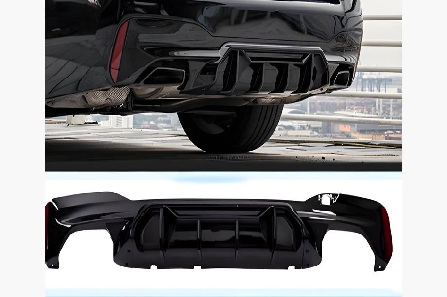 BMW 5 G30 17-23 рр. Дифузор заднього бампера CS-Style