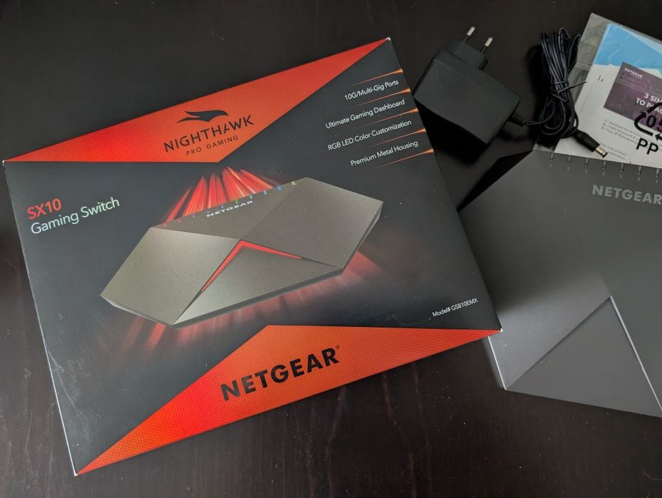 Switch gamingowy Netgear Nighthawk SX10 - 10GB/s