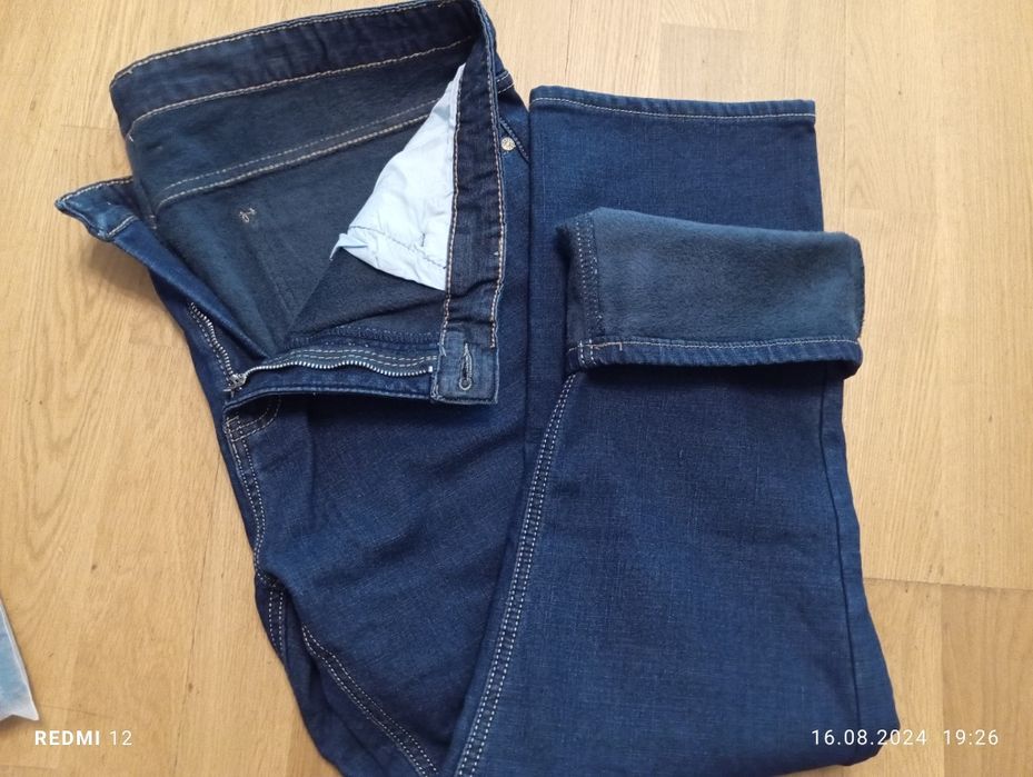 Джинси на флісі чоловікам, розмір XXL(56)