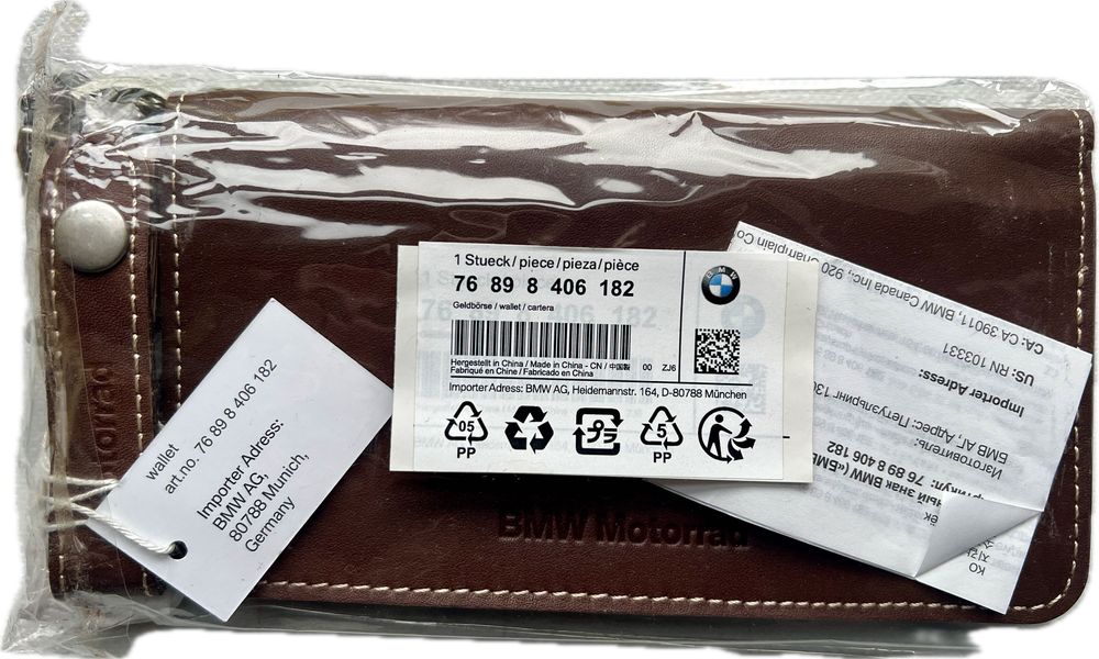 Portfel BMW na łańcuszku