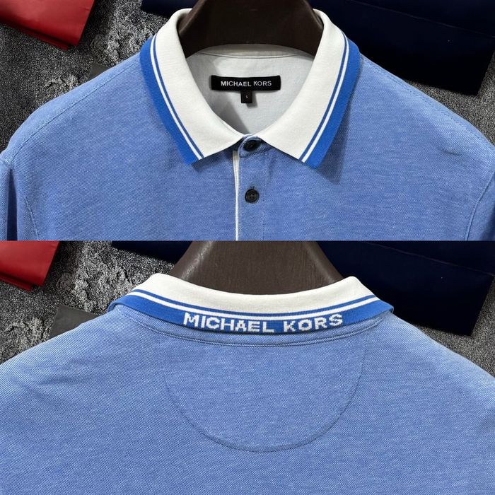 Футболка чоловіча Поло Michael Kors T-Shirt блакитний S M