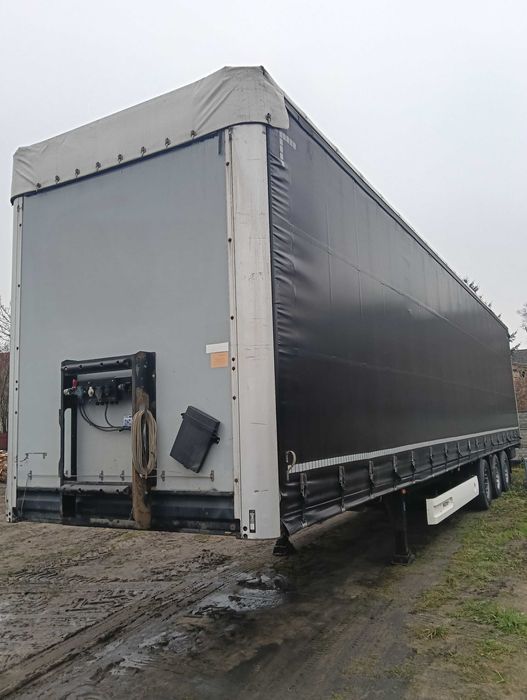 Naczepa Wielton Podnoszona Oś Mega Podnoszony Dach