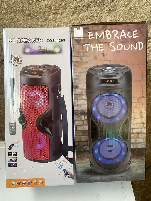 Colunas de karaoke 40cm altura Novas