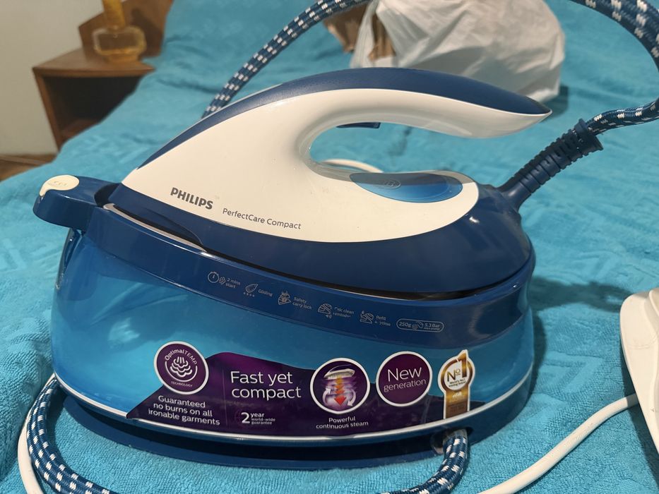 Парогенератор Philips PerfectCare Compact GC7805/20 — состояние нового!