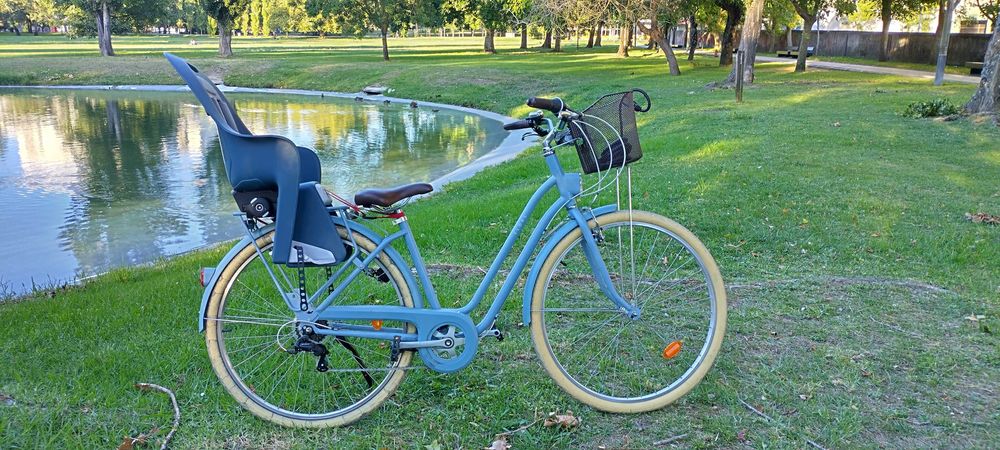 Cadeira Bicicleta de cidade - porta criança