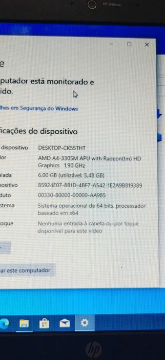 Hp g6 ler até ao fim