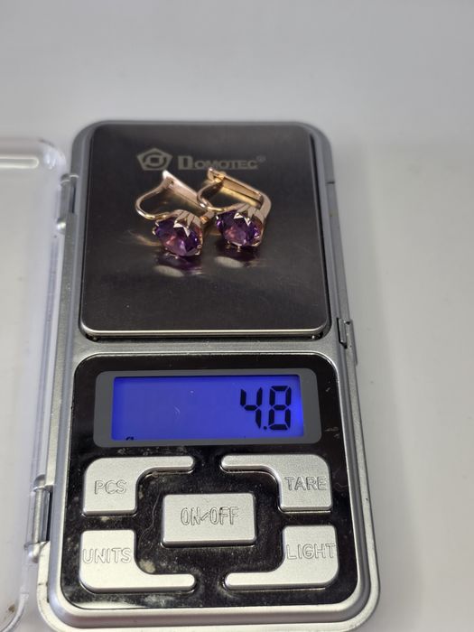 Золотые серьги ссср с александритом