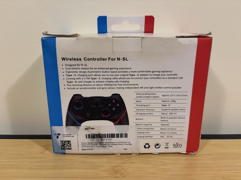Wireless controller N SL pad bezprzewodowy PC Switch