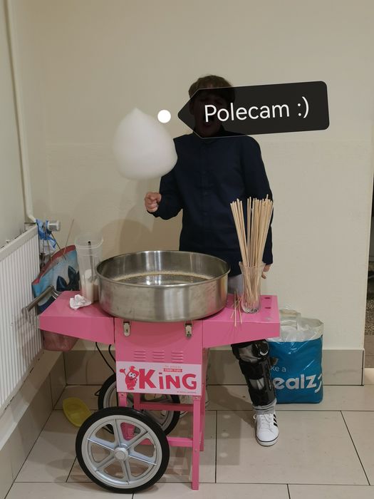 Maszyna do waty cukrowej