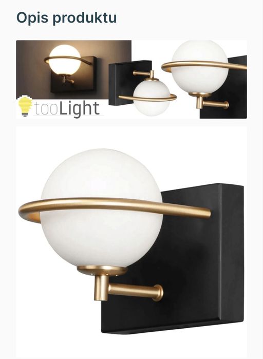 Kinkiet lampa scienna industrialna