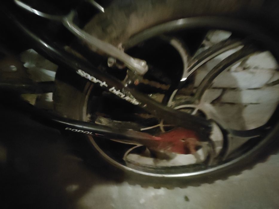 Rower BMX czarny cross tiger