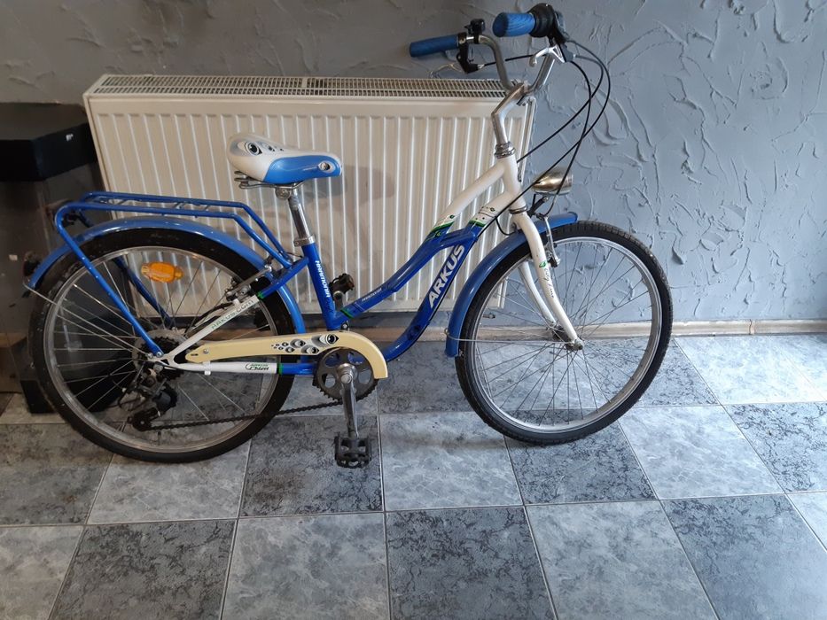 rower arkus niebieski