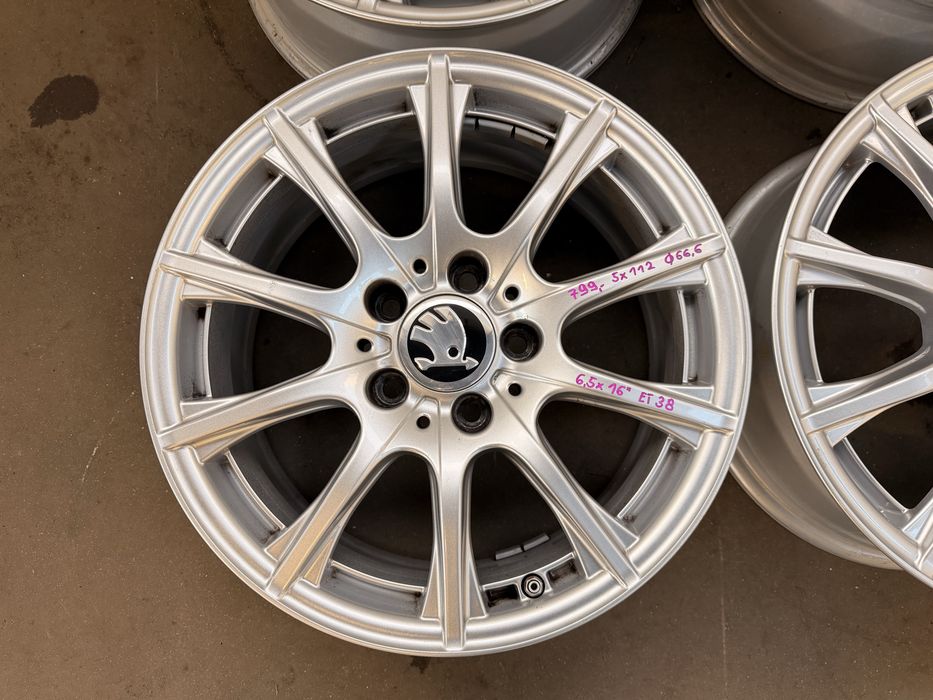 Felgi aluminiowe 16” 5x112 do Skoda, Audi, VW