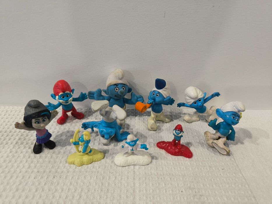 Coleção Figuras Smurfs