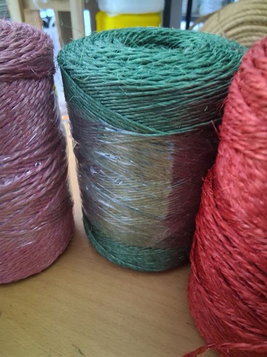 Corda de sisal natural colorido