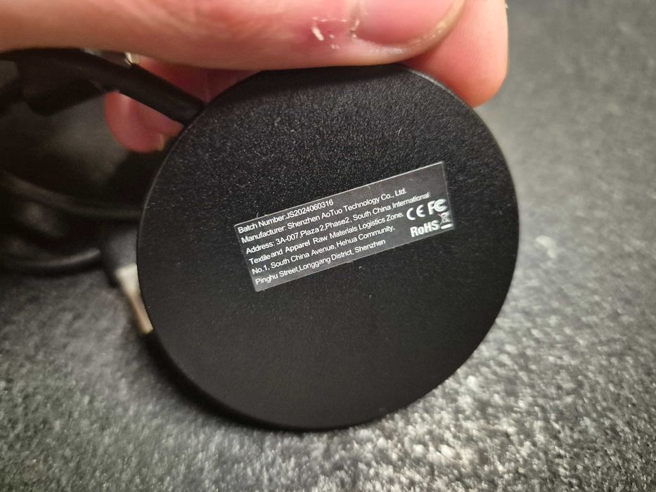Ładowarka bezprzewodowa z magnetycznym mocowaniem 15W USB A/C