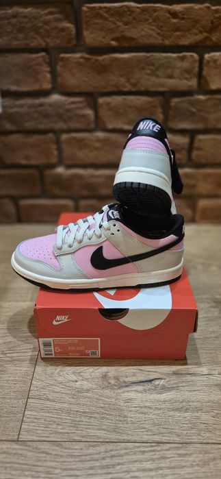 Nike Dunk Low - Pudrowy Róż - Nowe - 36,5, 37, 37.5