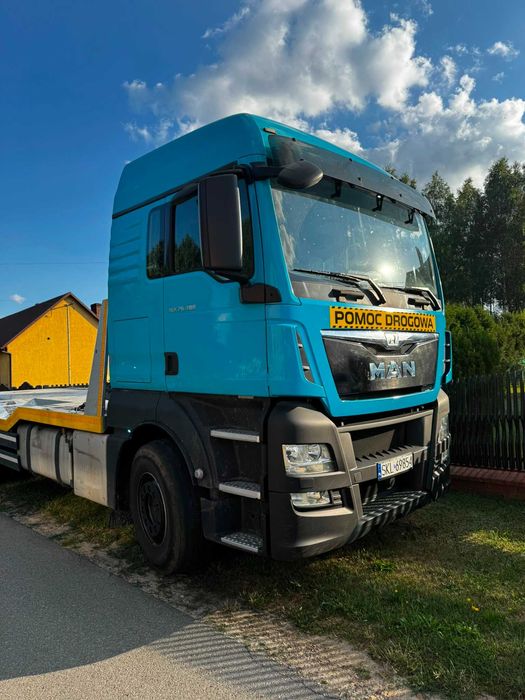 Transport maszyn budowlanych, rolniczych, samochodów, pomoc drogowa