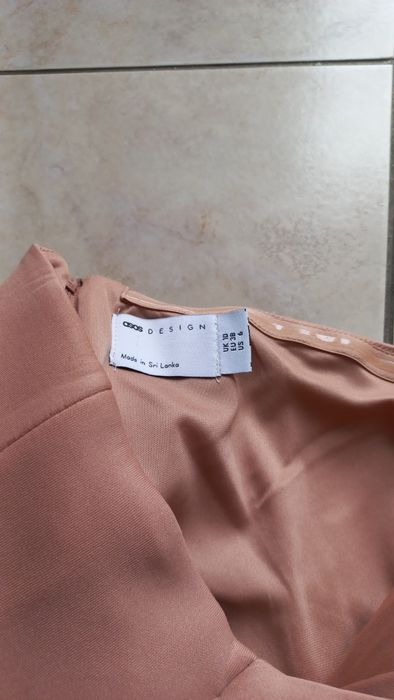 Sukienka nowa z metką ASOS rozmiar 38 kolor latte