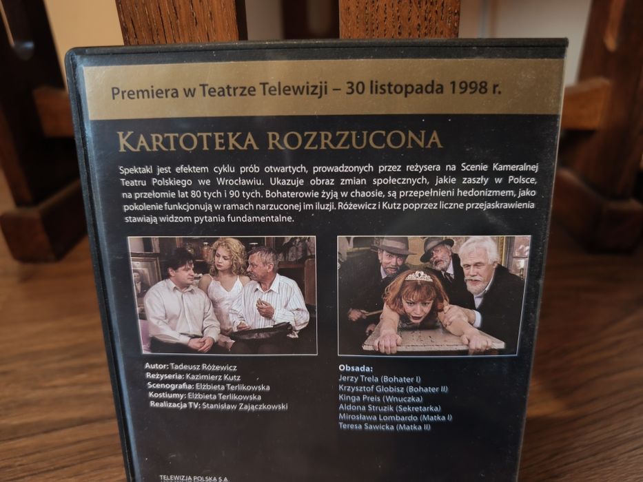 Kolekcja 5 DVD "Złota Setka Teatru Telewizji"