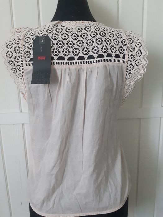 Bluzka pudrowy róż S/M