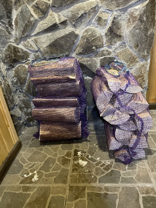 Дрова в сітках( мішках) 110 грн