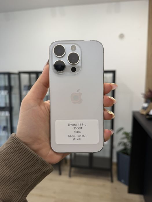 Telefon iPhone 14 PRO 256GB Biały Apple Gwarancja iTrade
